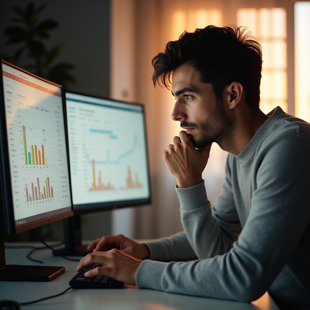 Interfaccia di pianificazione produzione con grafici di capacità e costi